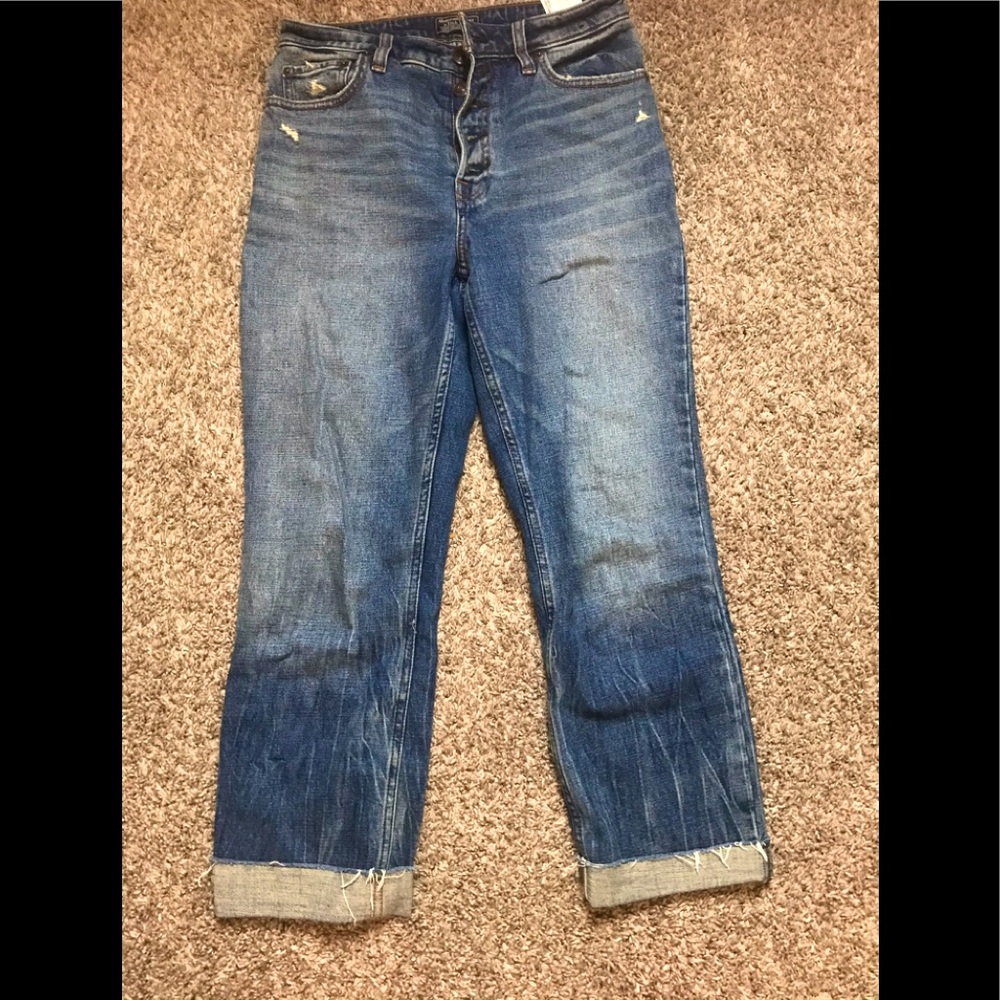 Abercrombie & Fitch high rise jeans